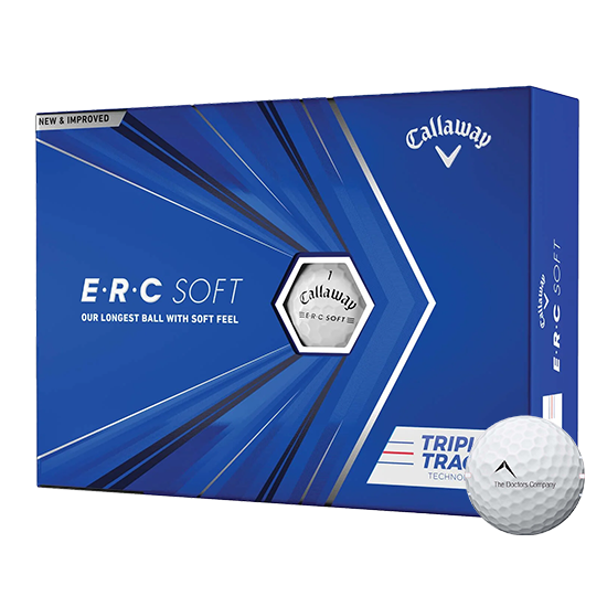 Image of Callaway ERC Soft Golf Balls (TDC Logo)