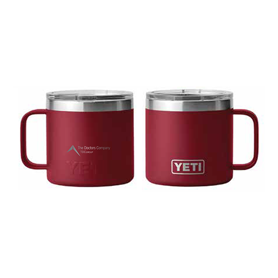 Image of YETI 14oz. Mug - Harvest Red (TDC-TDCG Logo)