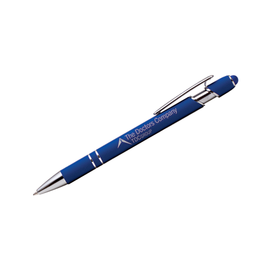 Image of Ellipse Softy Brights Pen - Dark Blue (TDC-TDCG Logo)